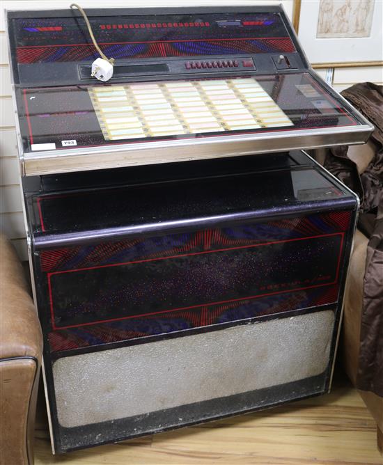A Rokola 1954 Jukebox, W.87cm